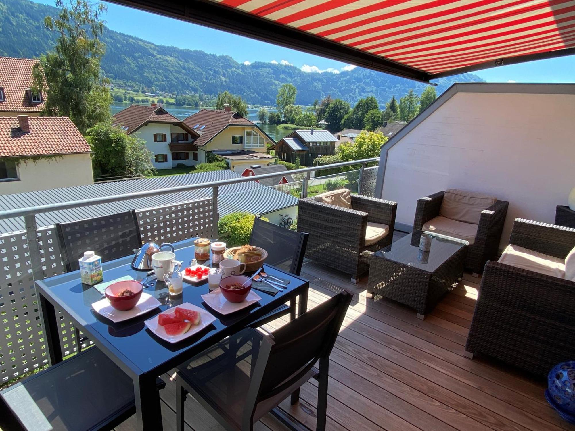 Fewo Mit Seeblick Bodensdorf Dış mekan fotoğraf